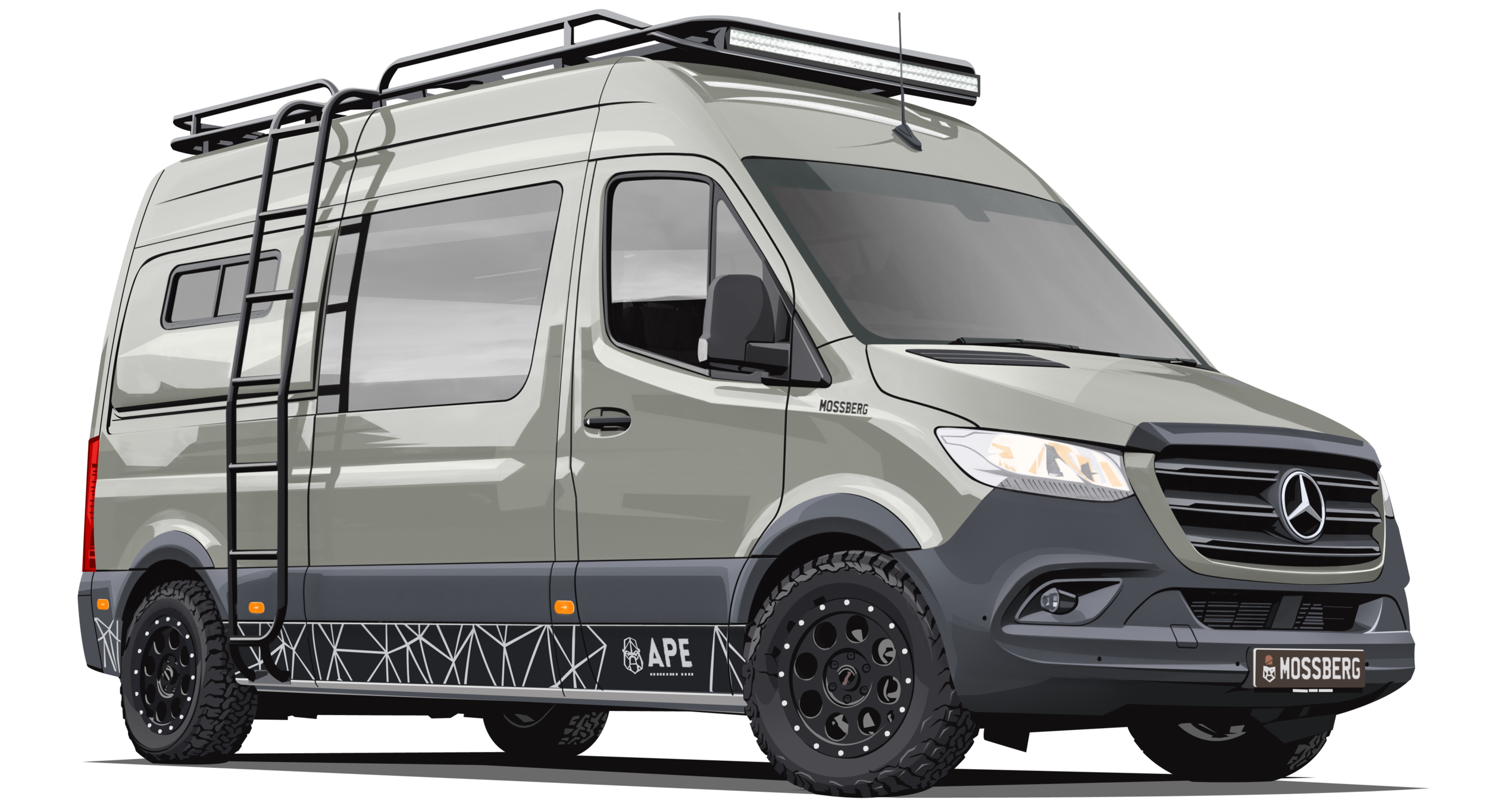 APE Adventure Vans conversion example 1