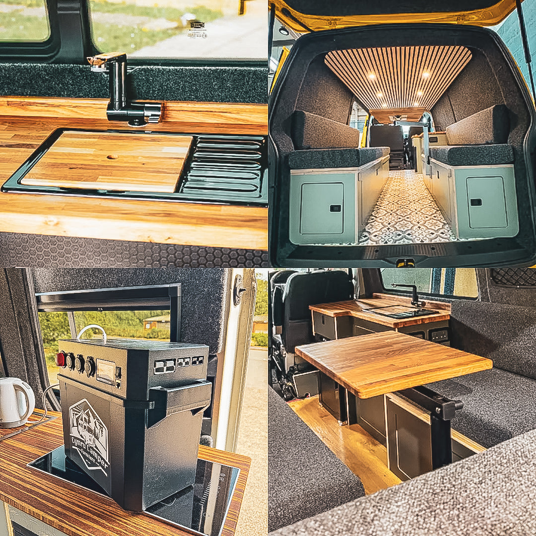 Cymru Camper Furniture conversion example 1