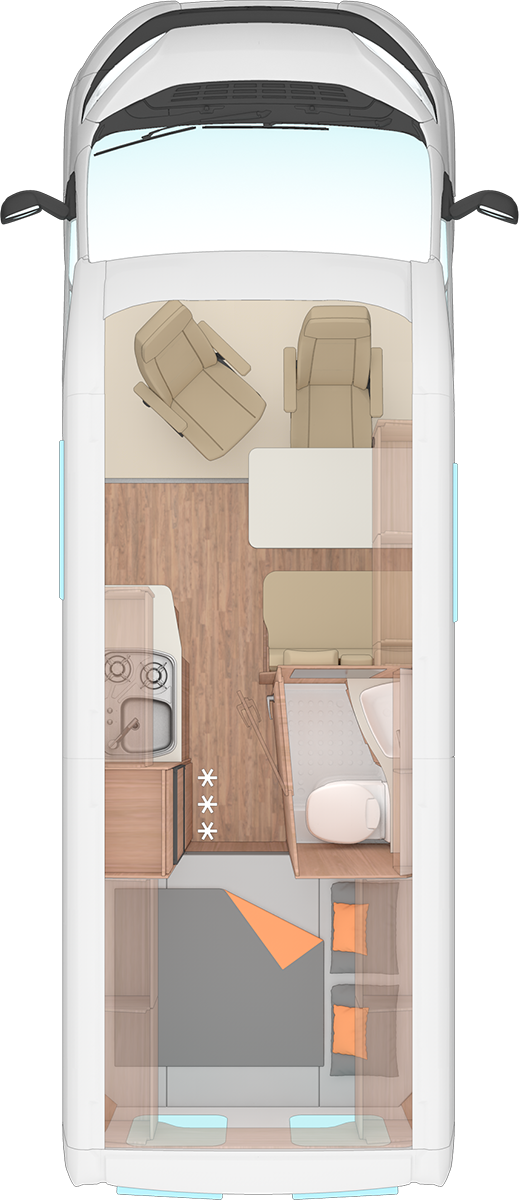 Scandinavian Campervan Company conversion example 7