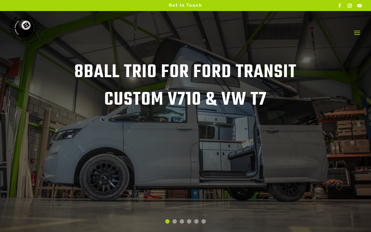 8 Ball Camper Conversions - Campervan Conversions