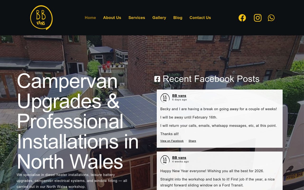 BB Vans - Campervan Conversions