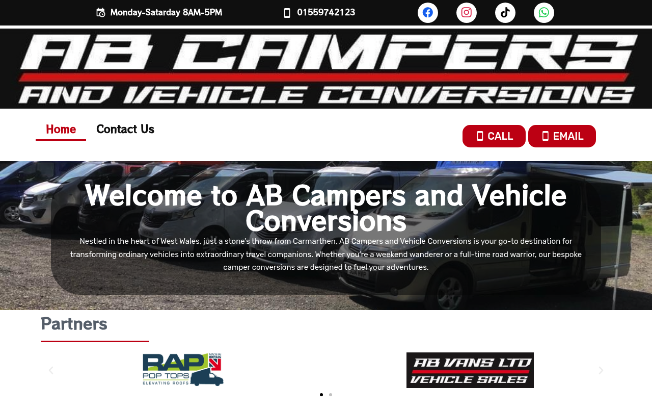 AB Campers and Vehicle Conversions - Campervan Conversions
