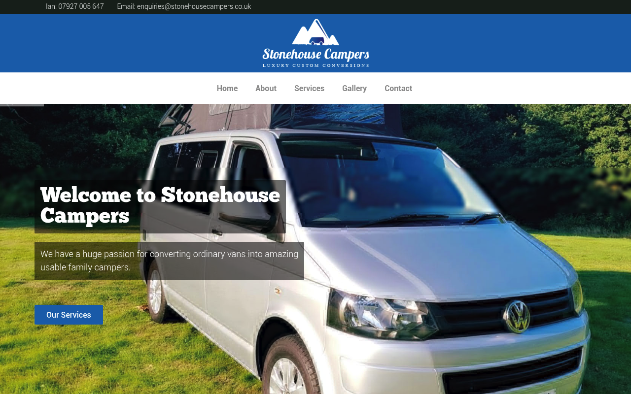 Stonehouse Campers - Campervan Conversions
