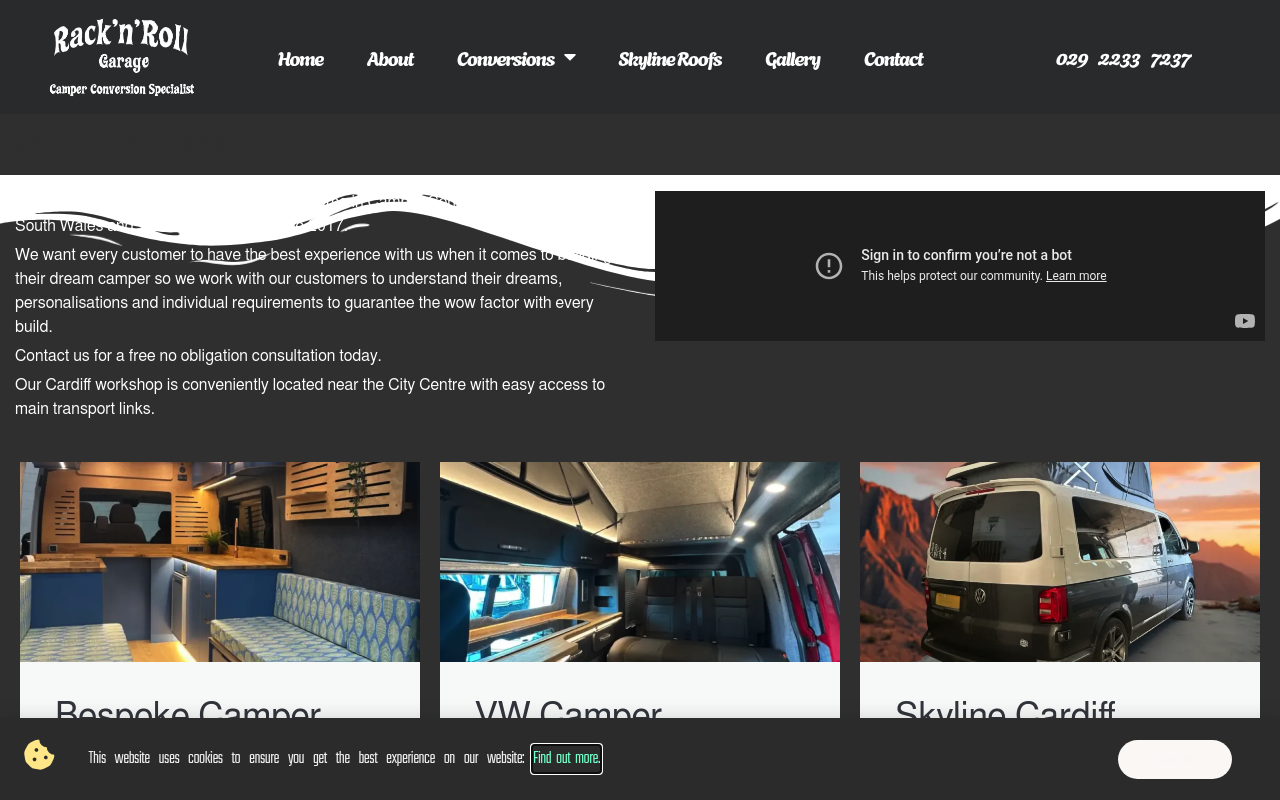 Rack'n'Roll Garage - Campervan Conversions