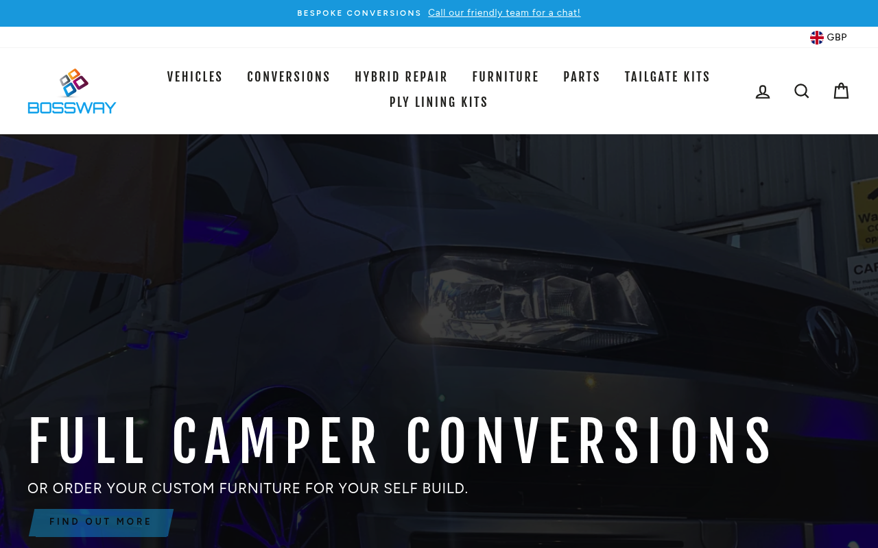 Bossway Conversions - Campervan Conversions