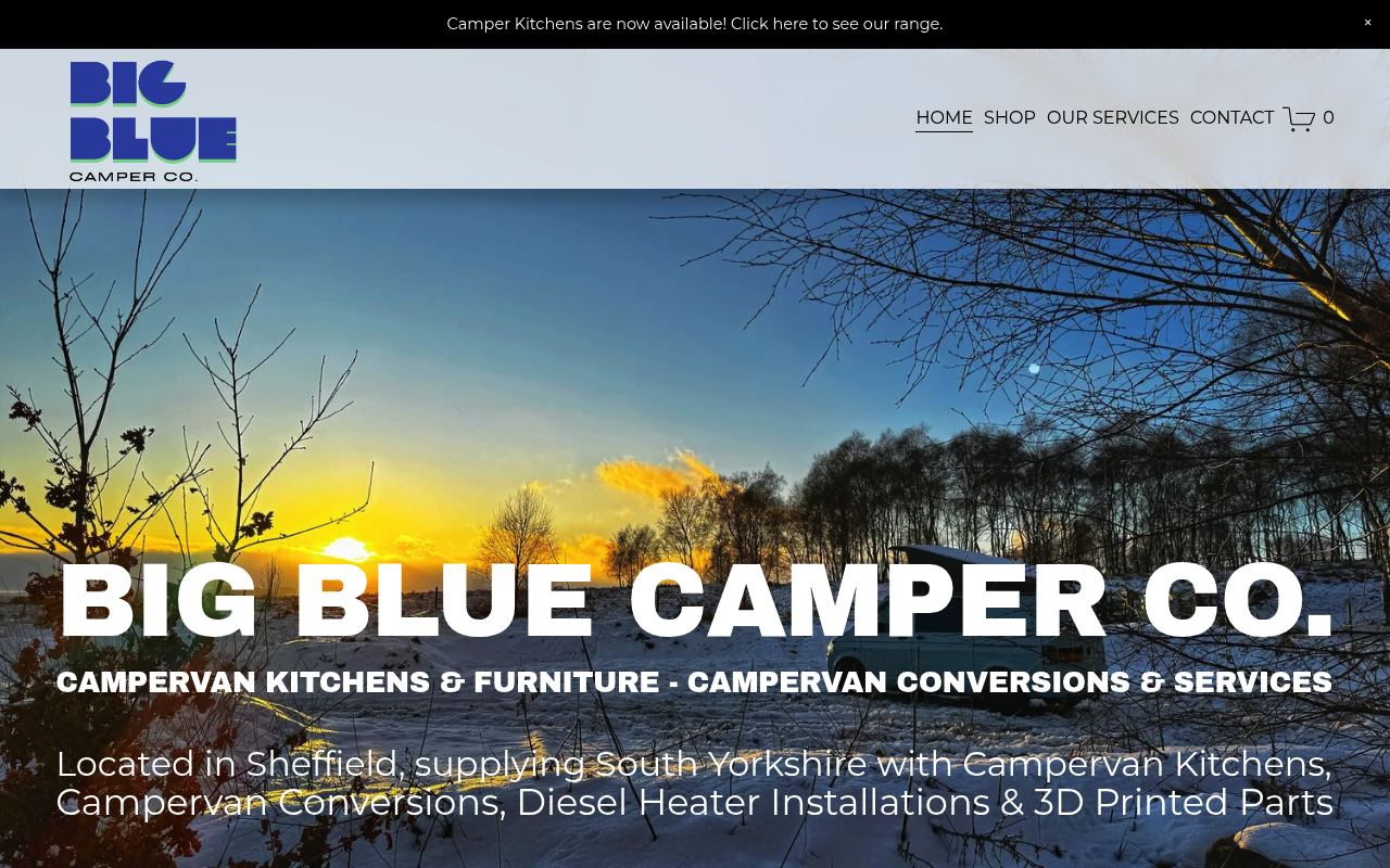 Big Blue Camper Co. - Campervan Conversions