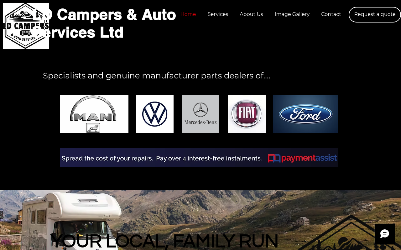 LD Campers & Auto Services Ltd - Campervan Conversions