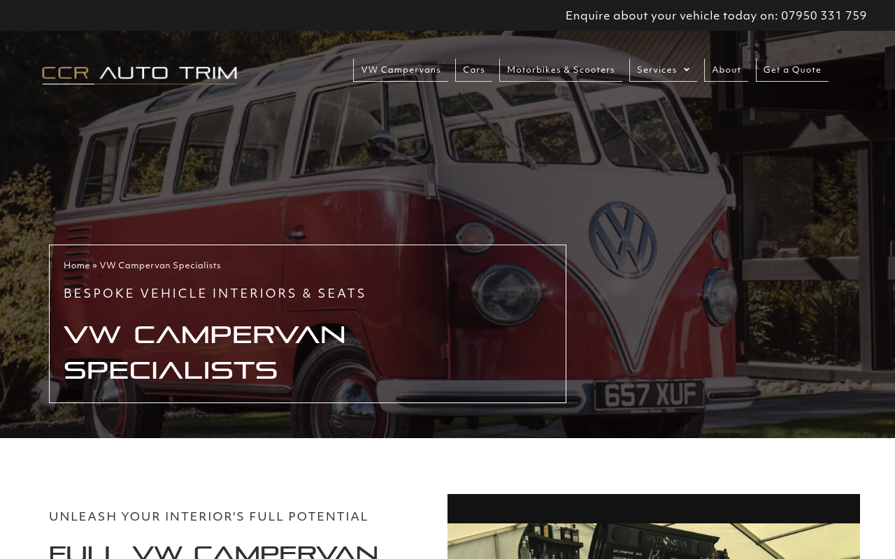 CCR Auto Trim (Custom Classic Retro) - Campervan Conversions