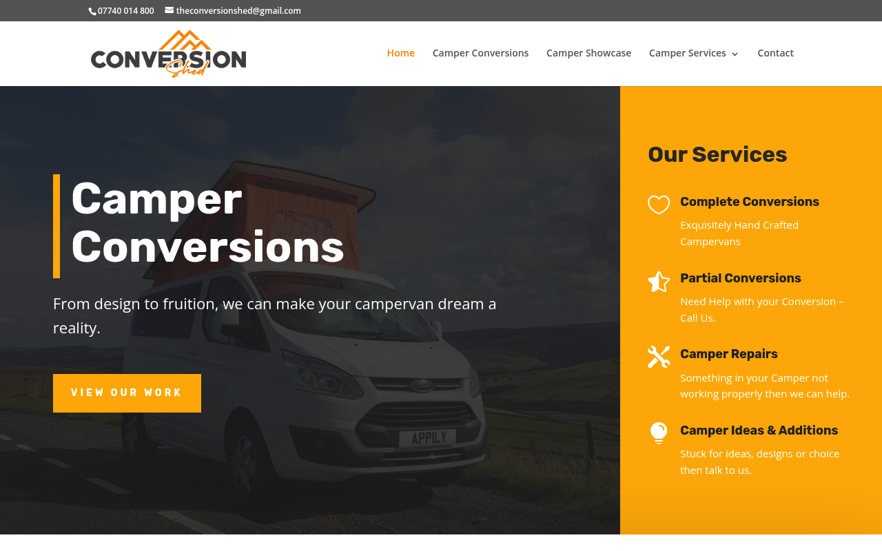 The Conversion Shed - Campervan Conversions