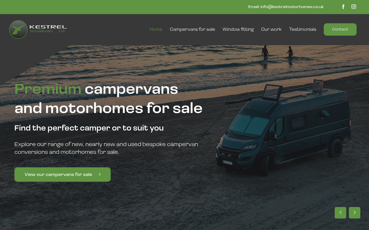 Kestrel Motorhomes - Campervan Conversions