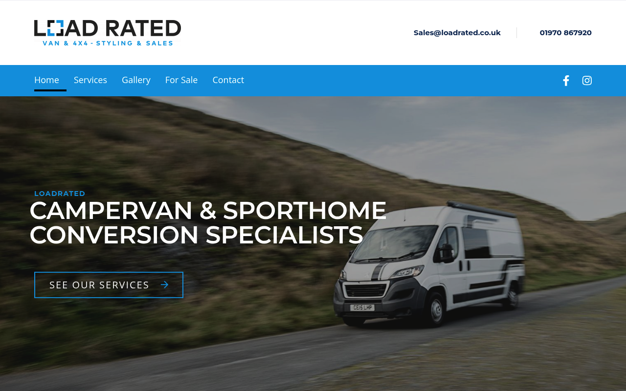 Loadrated - Campervan Conversions