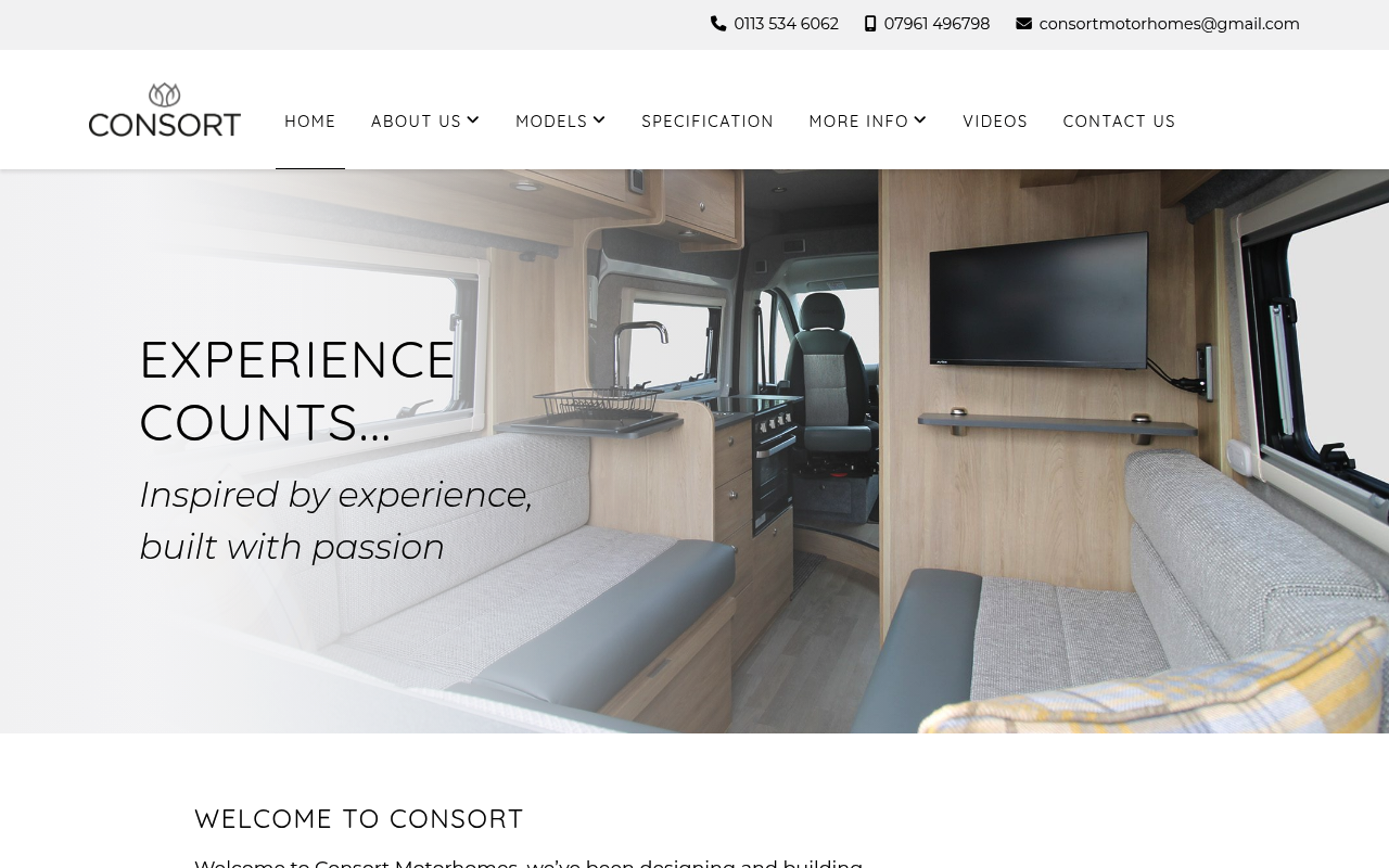 Consort Motorhomes - Campervan Conversions