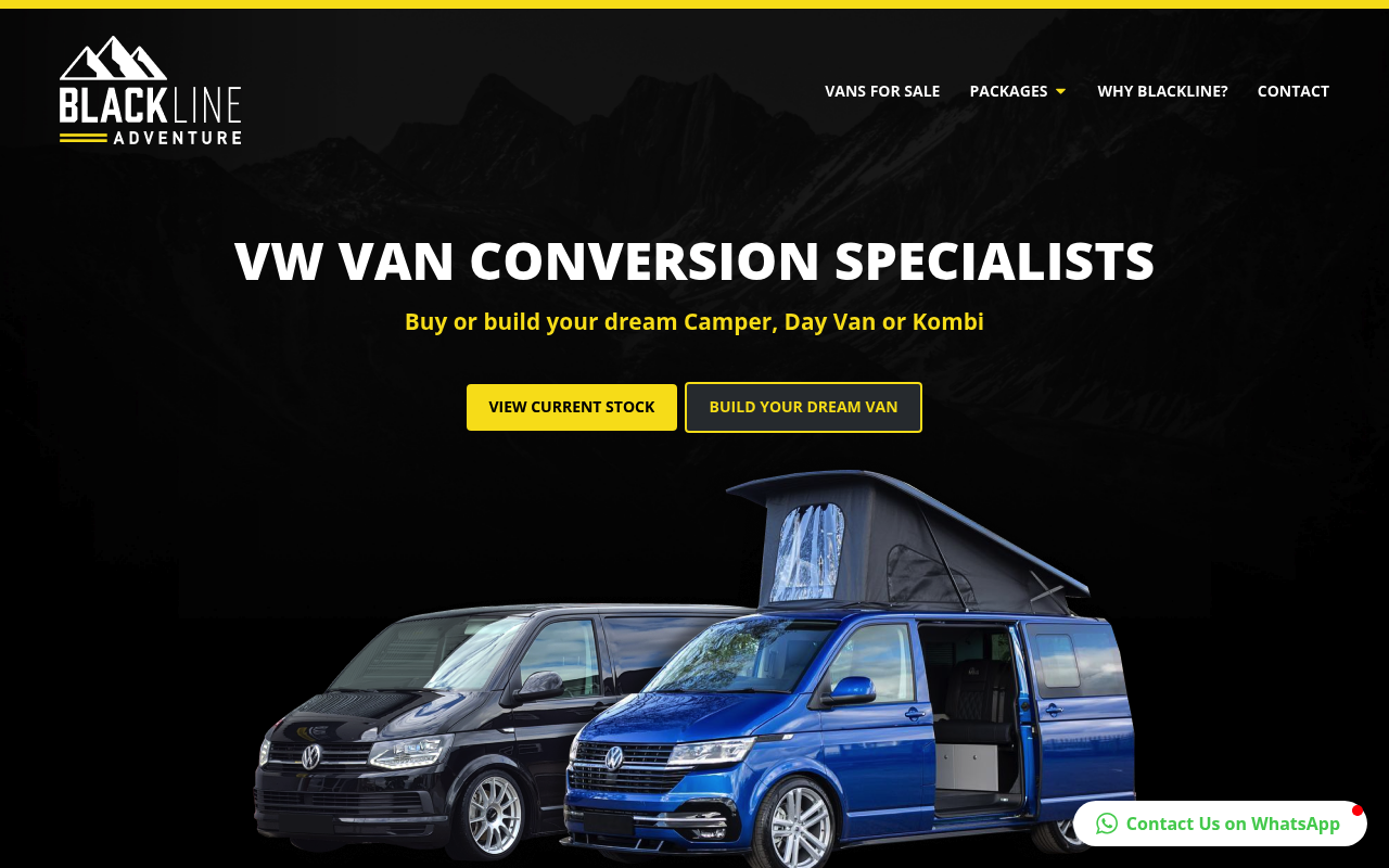 Blackline Adventure - Campervan Conversions