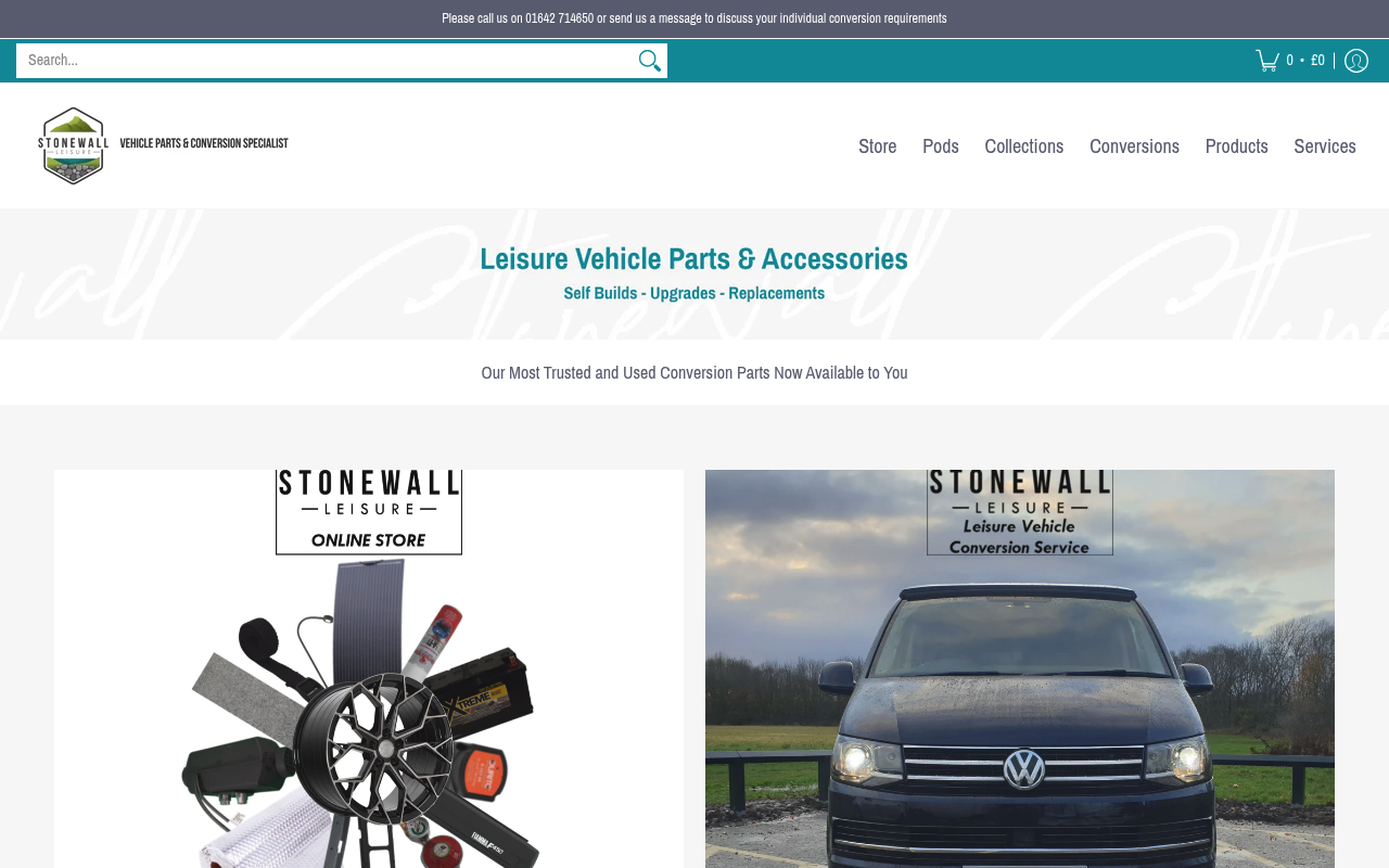 Stonewall Leisure - Campervan Conversions