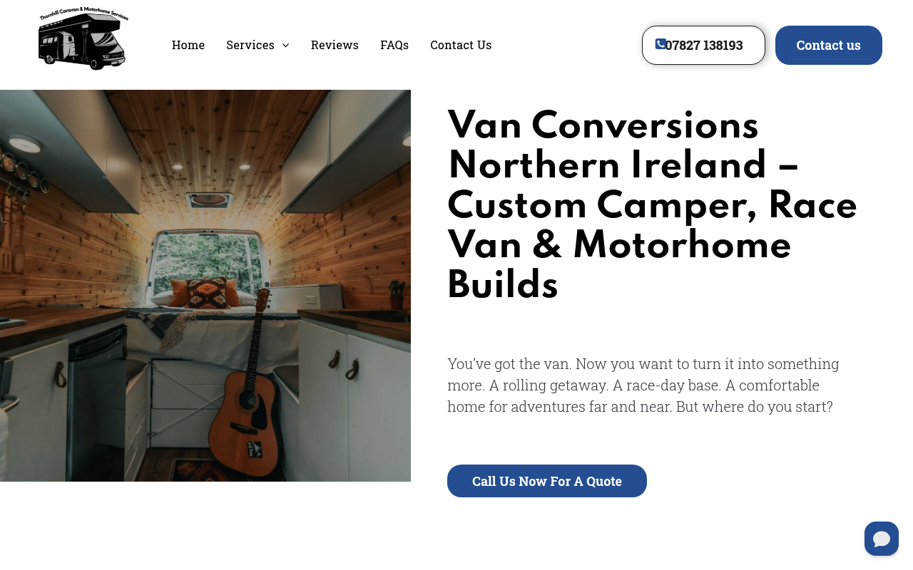 Thornhill Caravan & Motorhome Services - Campervan Conversions