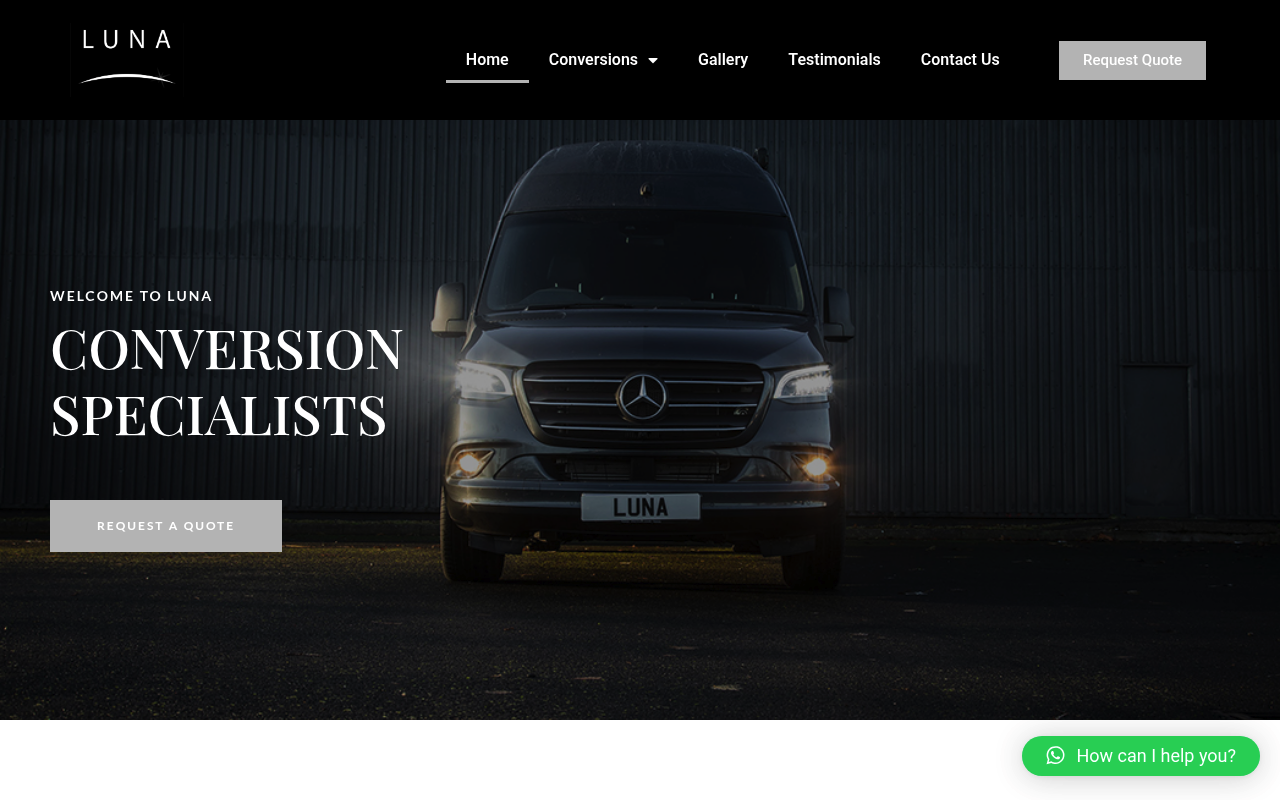 Luna Van Conversions Ltd - Campervan Conversions