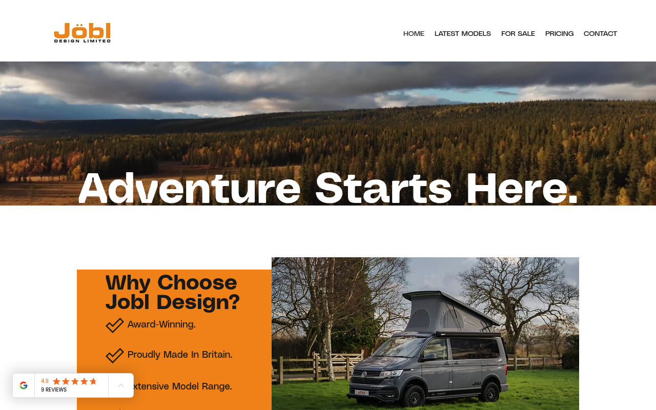 JOBL DESIGN - Campervan Conversions