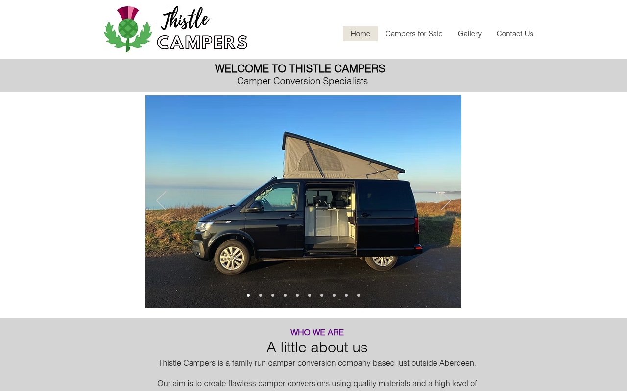 Thistle Campers - Campervan Conversions