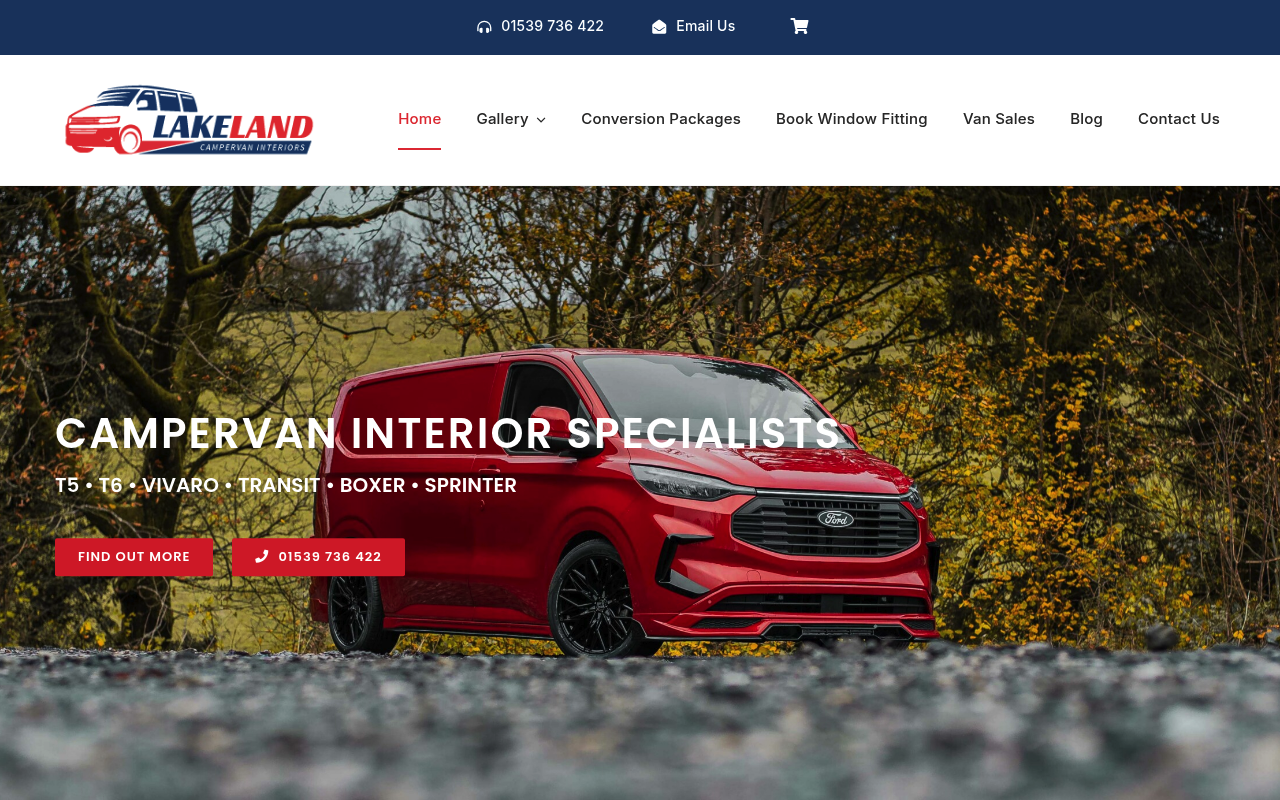 Lakeland Campervan Interiors - Campervan Conversions