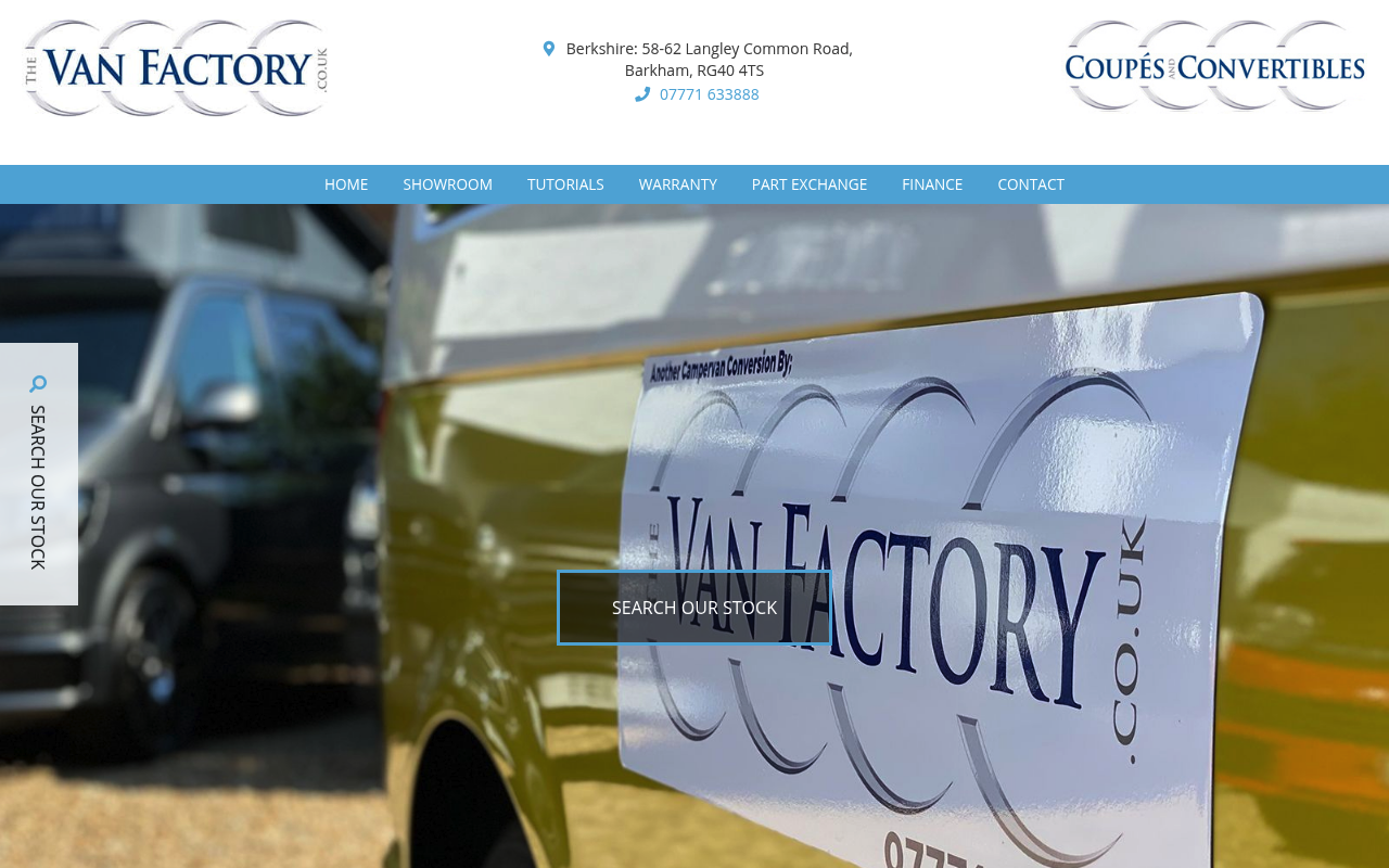 Coupes & Convertibles - Campervan Conversions