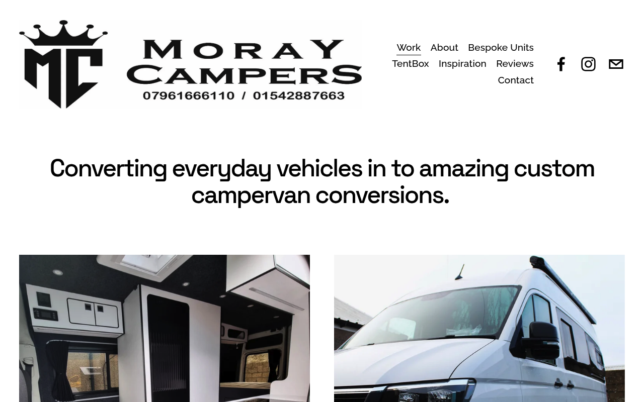 Moray Campers - Campervan Conversions