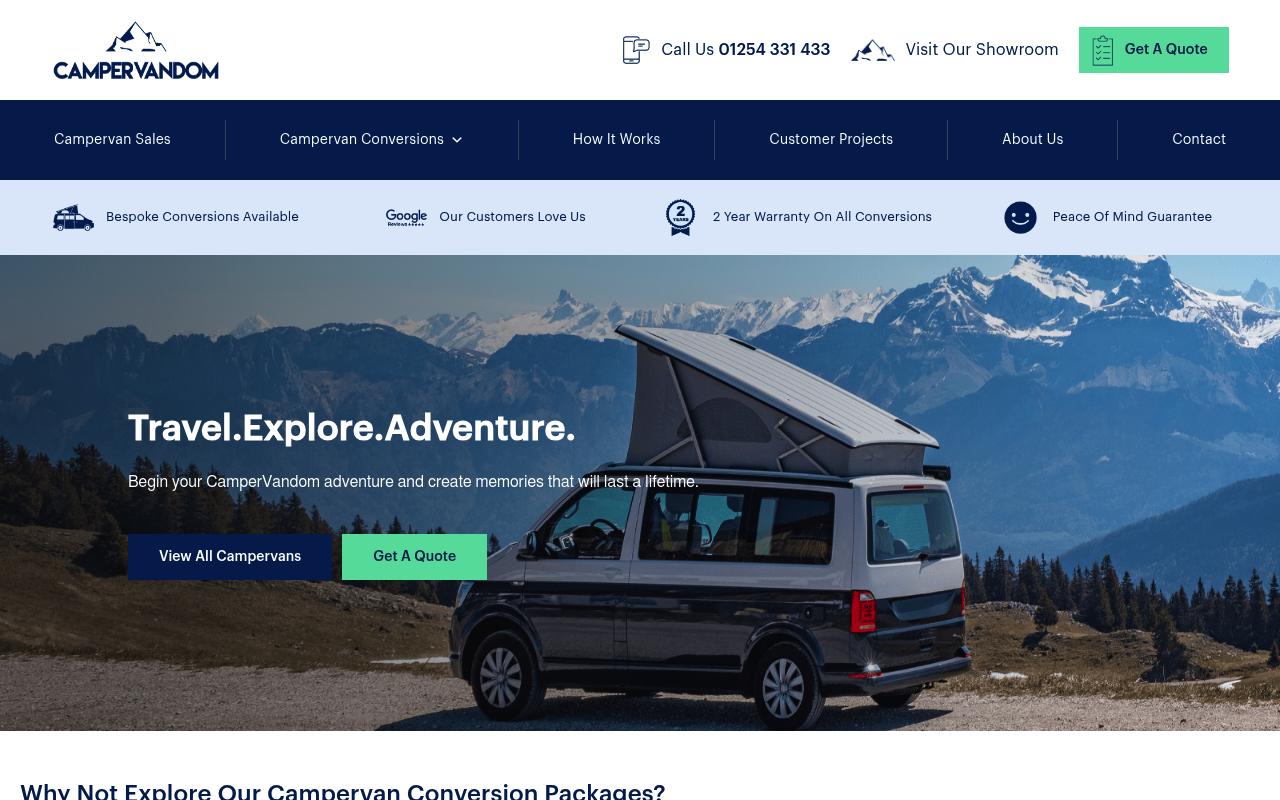 Campervandom - Campervan Conversions