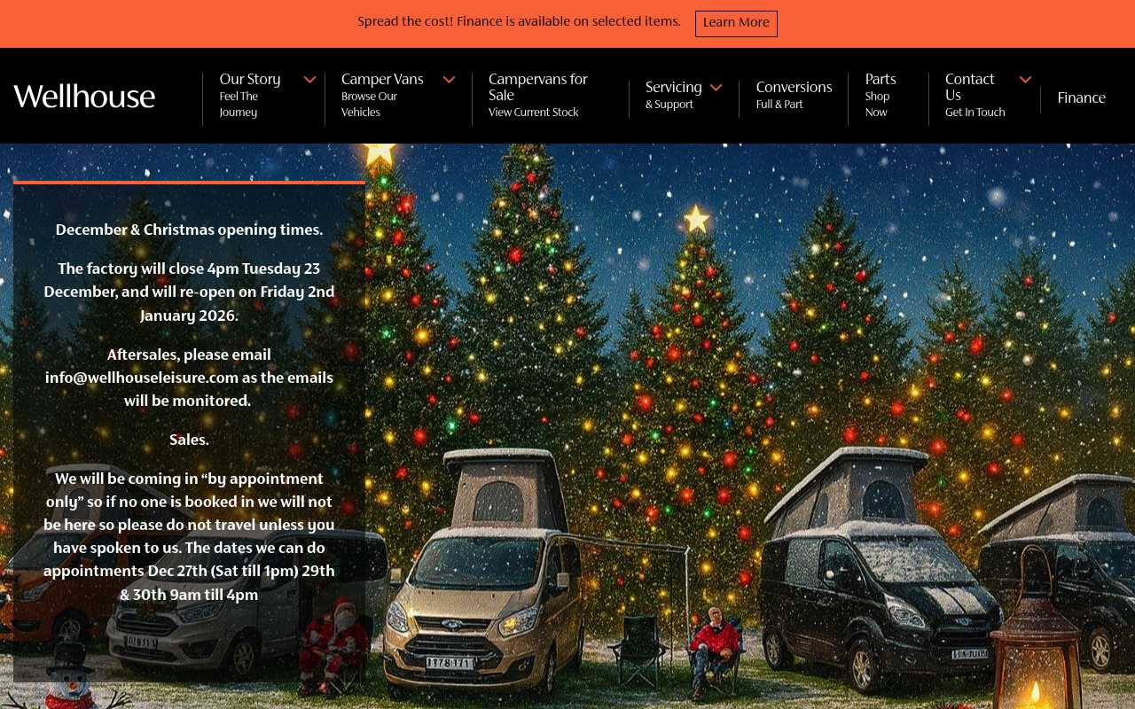 Wellhouse Leisure - Campervan Conversions