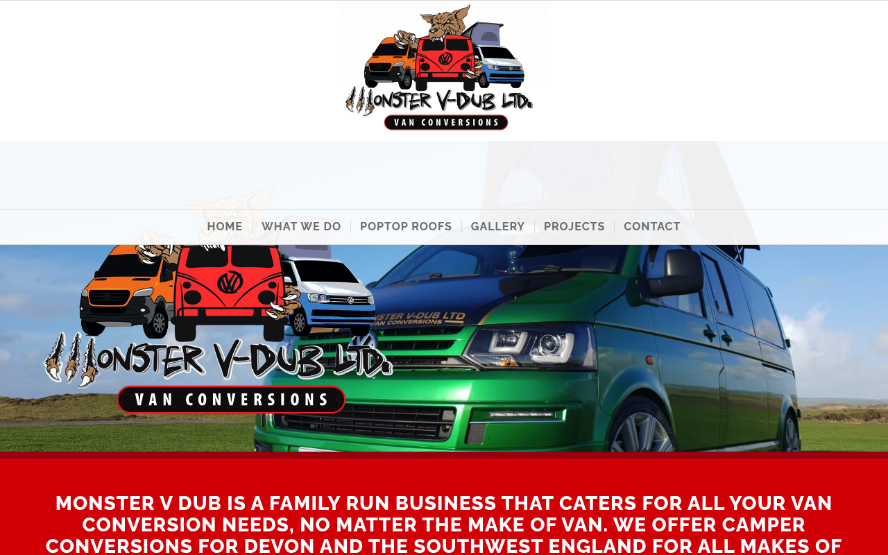 Monster V Dub Limited - Campervan Conversions