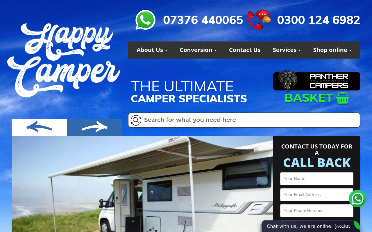 The Happy Camper Store - Campervan Conversions
