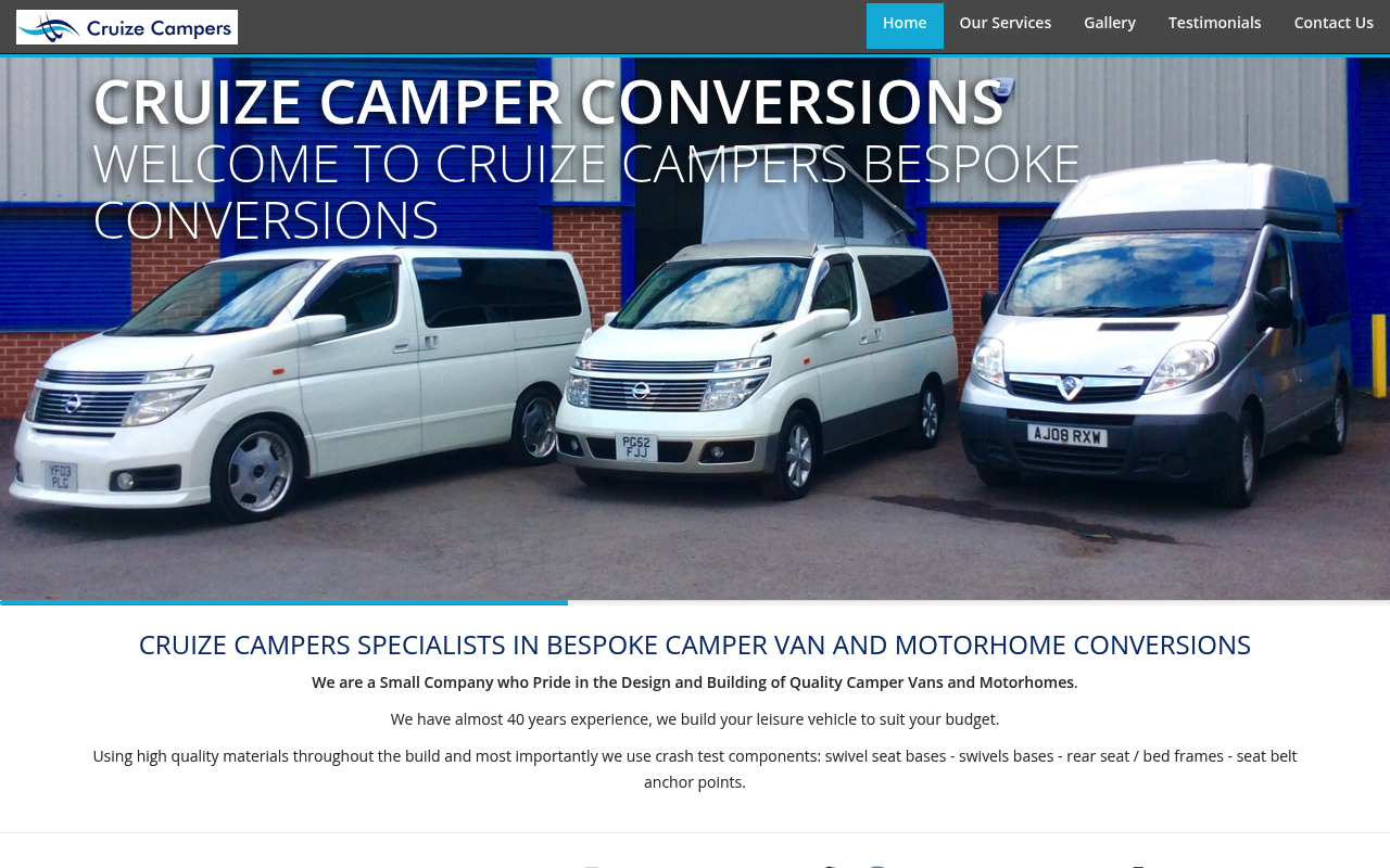 Cruize Campers - Campervan Conversions