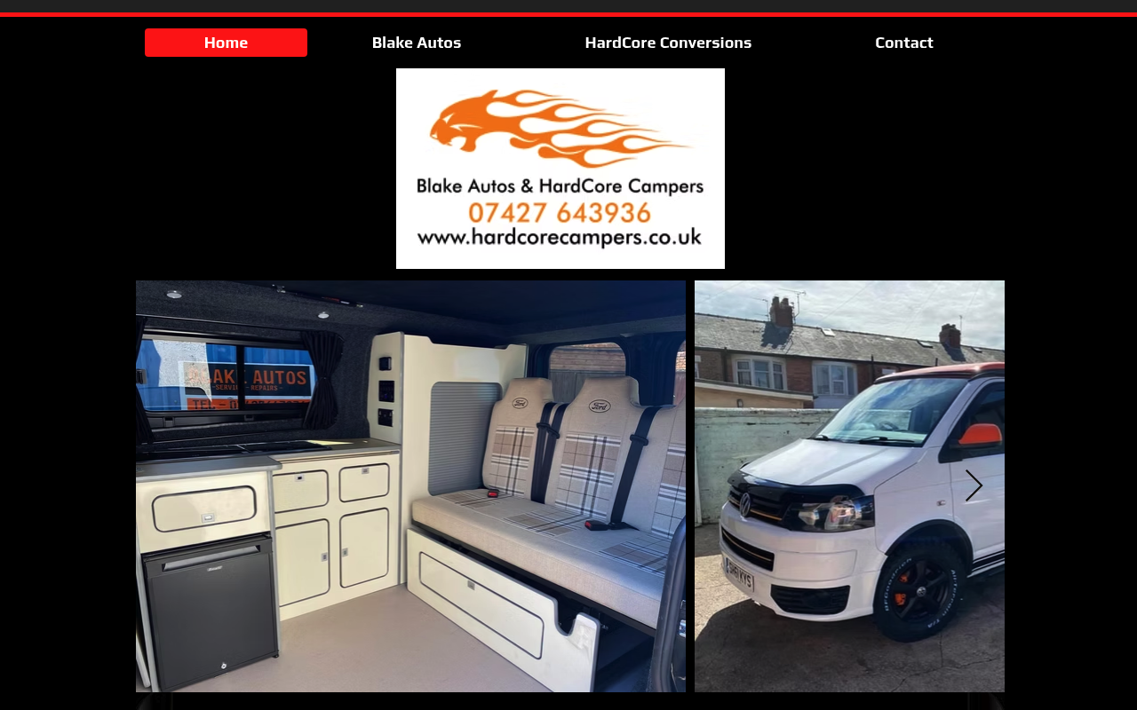 Blake Autos and HardCore Campers - Campervan Conversions