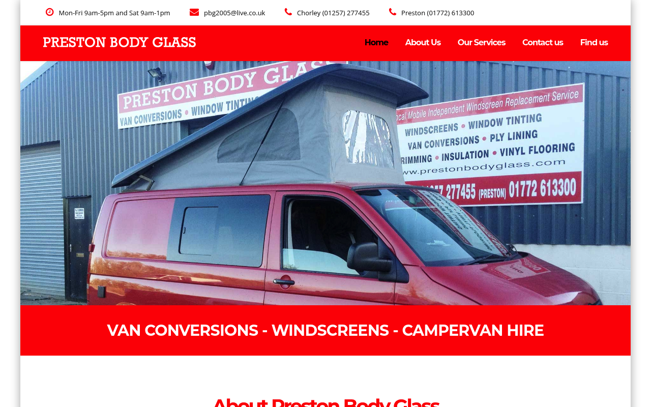Preston Van Conversions - Campervan Conversions