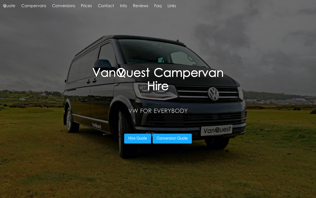 VanQuest Campervan Hire & Conversions - Campervan Conversions