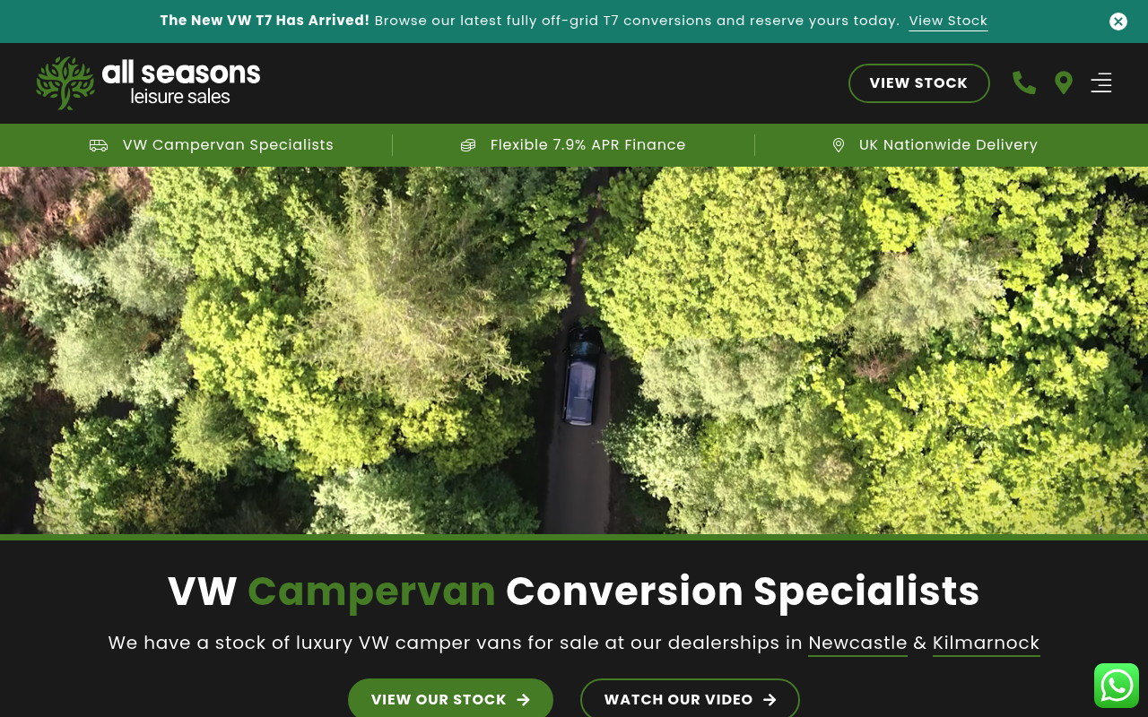 All Seasons Leisure - Campervan Conversions